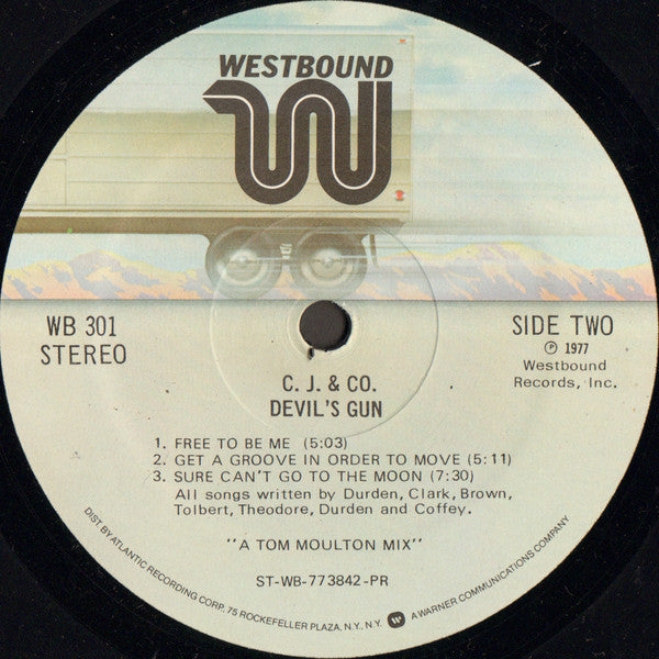 C.J. & Co.* : Devil's Gun (LP, Album, PR )