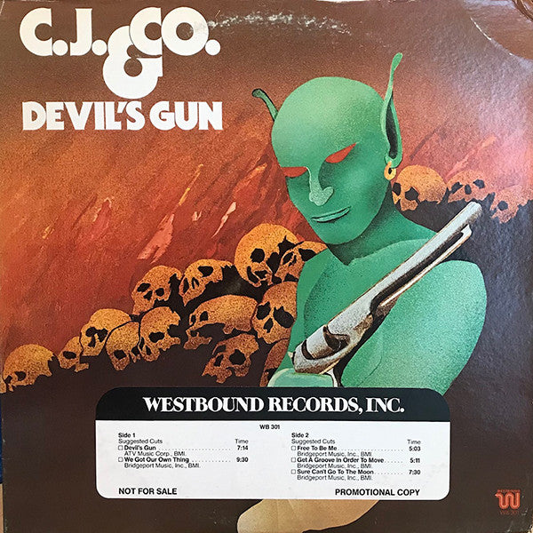 C.J. & Co.* : Devil's Gun (LP, Album, PR )