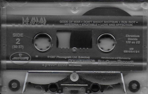 Def Leppard : Hysteria (Cass, Album, 35,)