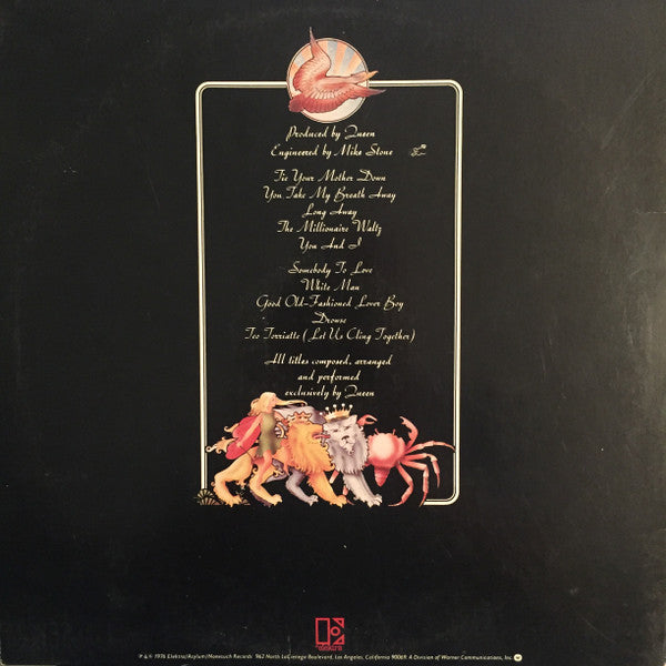 Queen : A Day At The Races (LP, Album, CSM)