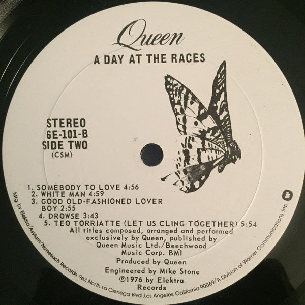 Queen : A Day At The Races (LP, Album, CSM)