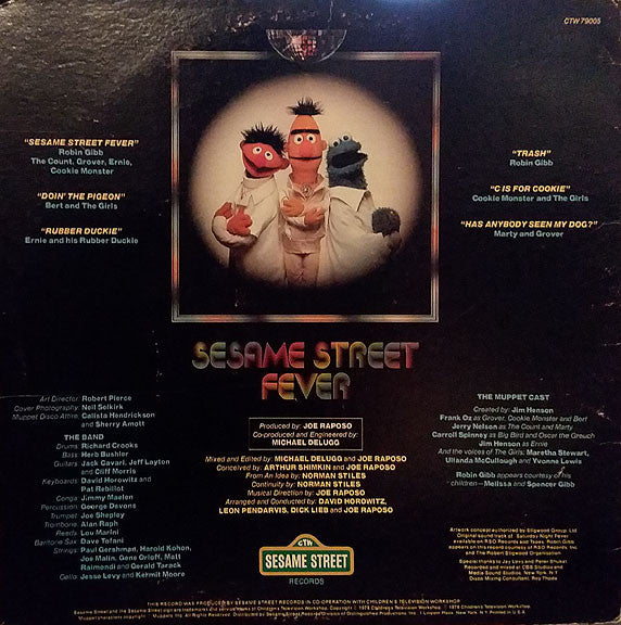 Sesame Street : Sesame Street Fever (LP, Album, Kee)