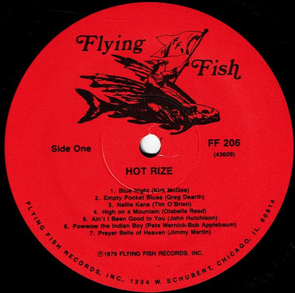 Hot Rize : Hot Rize (LP, Album, RE)