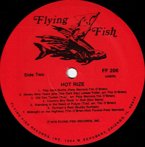 Hot Rize : Hot Rize (LP, Album, RE)