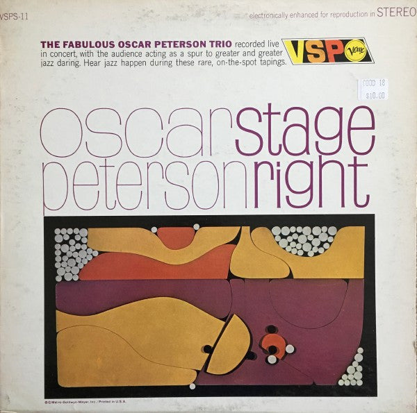 The Fabulous Oscar Peterson Trio* : Stage Right (LP, Comp)