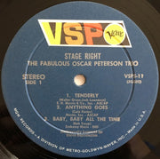 The Fabulous Oscar Peterson Trio* : Stage Right (LP, Comp)
