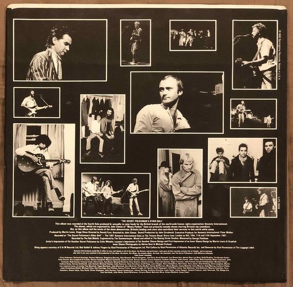 Various : The Secret Policeman's Other Ball (The Music) (LP, Album, Los)