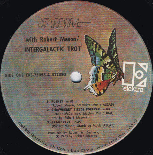 Stardrive With Robert Mason (6) : Intergalactic Trot (LP, Album)