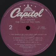 Billy Squier : The Tale Of The Tape (LP, Album, Jac)