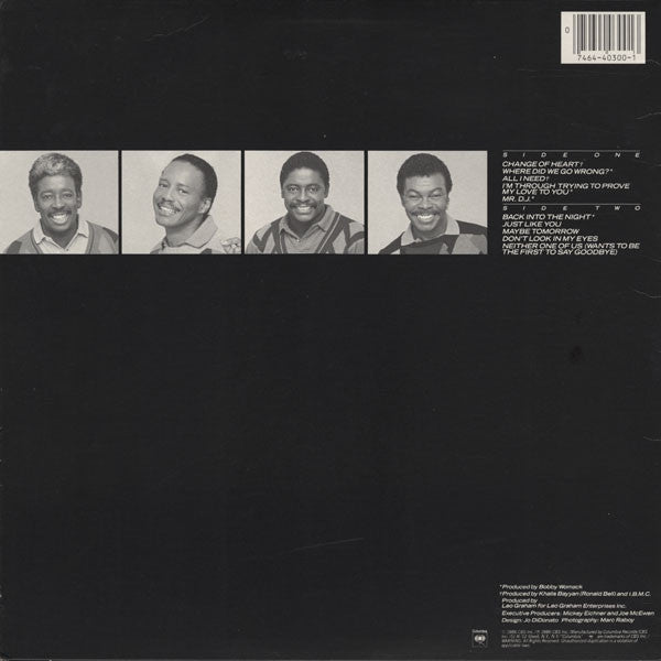 The Manhattans* : Back To Basics (LP, Album, Pit)