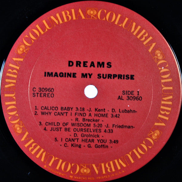 Dreams (4) : Imagine My Surprise (LP, Album, Ter)