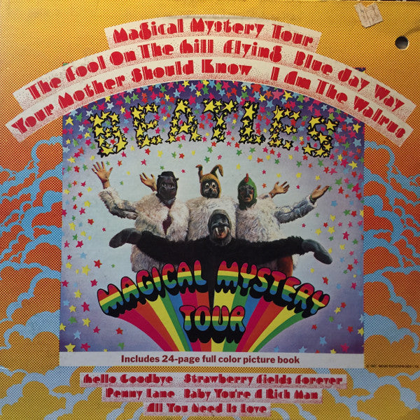 The Beatles : Magical Mystery Tour (LP, Album, RE, Ora)