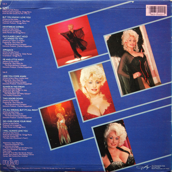 Dolly Parton : Greatest Hits (LP, Comp, RP, Ind)