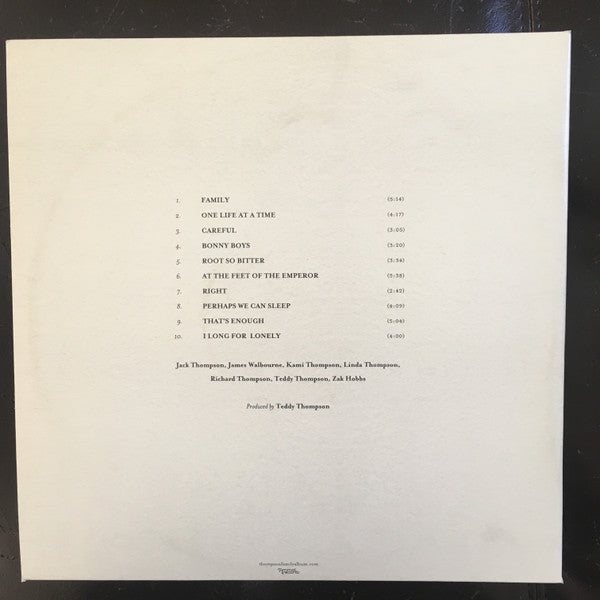 Thompson (4) : Family (LP, Album)