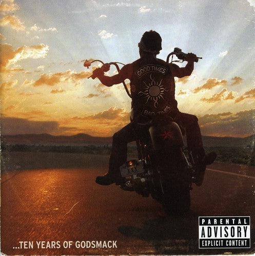 the album cover for Godsmack - Good Times Bad Times: 10 Years of Godsmack
