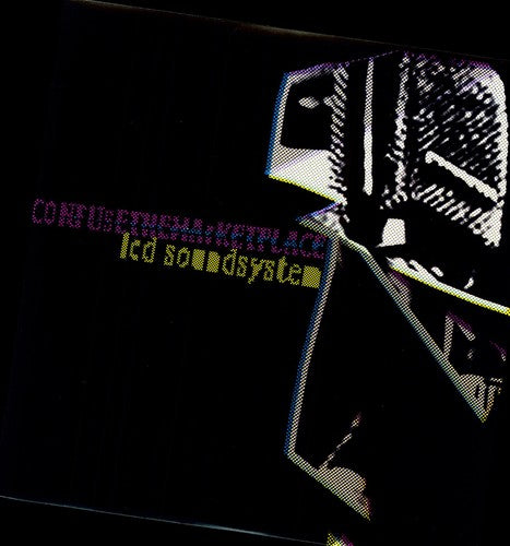 the album cover for LCD Soundsystem - Confuse the Marketplace
