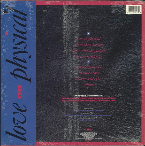 Ashford & Simpson : Love Or Physical (LP, Album, SRC)