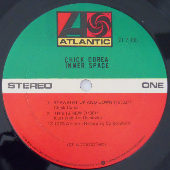 Chick Corea : Inner Space (2xLP, Comp, RE, Mon)