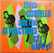 Elvis Costello & The Attractions : Get Happy!! (LP, Album, Pit)