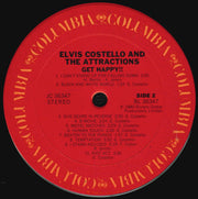 Elvis Costello & The Attractions : Get Happy!! (LP, Album, Pit)