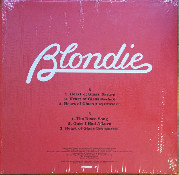 Blondie : Heart Of Glass (12", EP, RM)