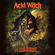 Acid Witch : Evil Sound Screamers (LP, Album, Yel)