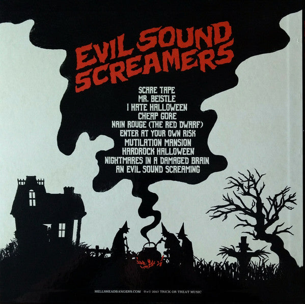 Acid Witch : Evil Sound Screamers (LP, Album, Yel)