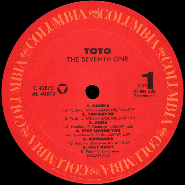 Toto : The Seventh One (LP, Album)