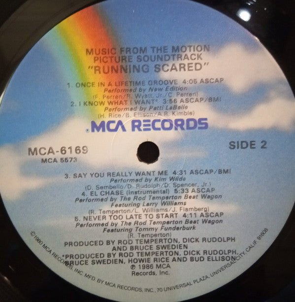 Various : Running Scared (LP, Album, Comp, Glo)