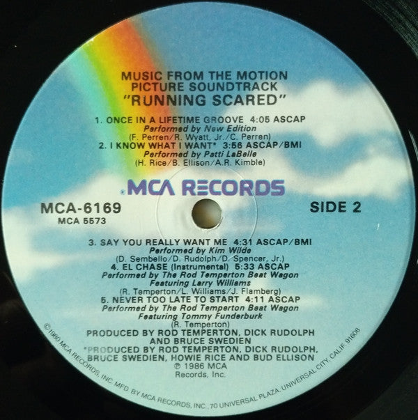 Various : Running Scared (LP, Album, Comp, Glo)