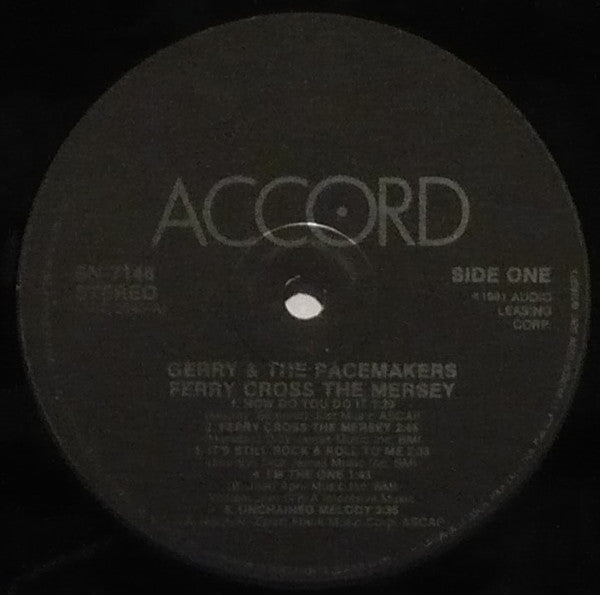 Gerry & The Pacemakers : Ferry Cross The Mersey (LP)
