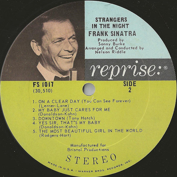 Frank Sinatra : Strangers In The Night (LP, Album)