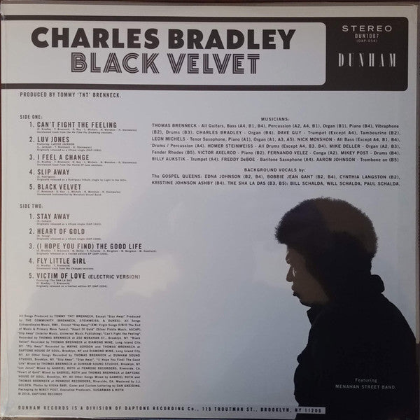 Charles Bradley : Black Velvet (LP, Album)