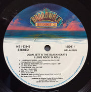Joan Jett & The Blackhearts : I Love Rock 'N Roll (LP, Album, RE)