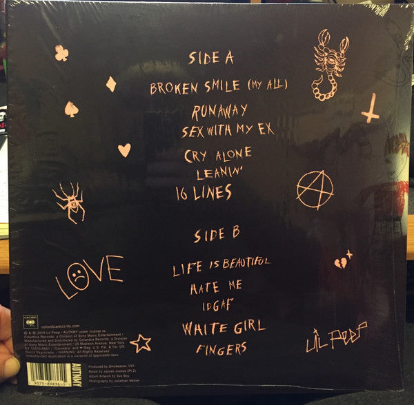 Lil Peep : Come Over When You're Sober, Pt. 2 (LP, Album)