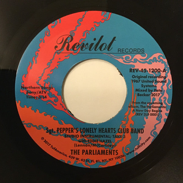 The Parliaments : Sgt Pepper’s Lonely Hearts Club Band (7", Single)