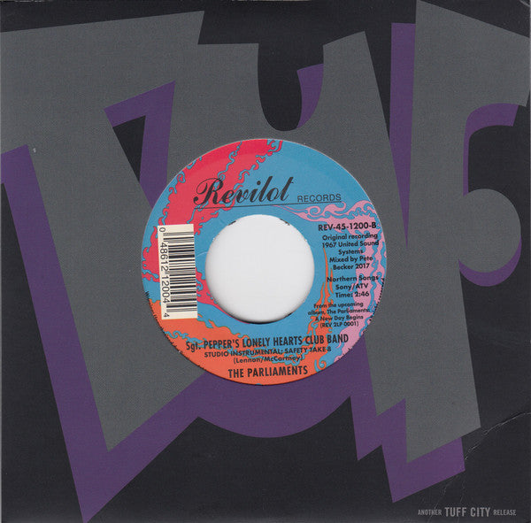 The Parliaments : Sgt Pepper’s Lonely Hearts Club Band (7", Single)