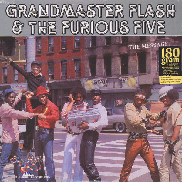 Grandmaster Flash & The Furious Five : The Message (LP, Album, Ltd, RE, 180)