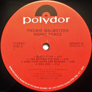 Yngwie J. Malmsteen* : Rising Force (LP, Album, RCA)