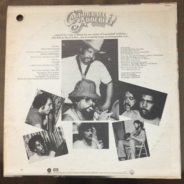 The Cannonball Adderley Quintet : The Happy People (LP, Album, Los)