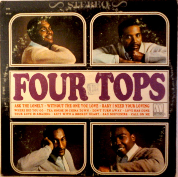 Four Tops : Four Tops (LP, Album, Ind)