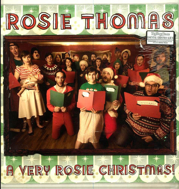 Rosie Thomas : A Very Rosie Christmas! (LP, Album, Red)