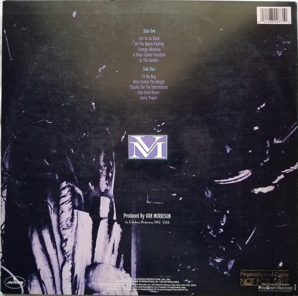 Van Morrison : No Guru, No Method, No Teacher (LP, Album, 016)