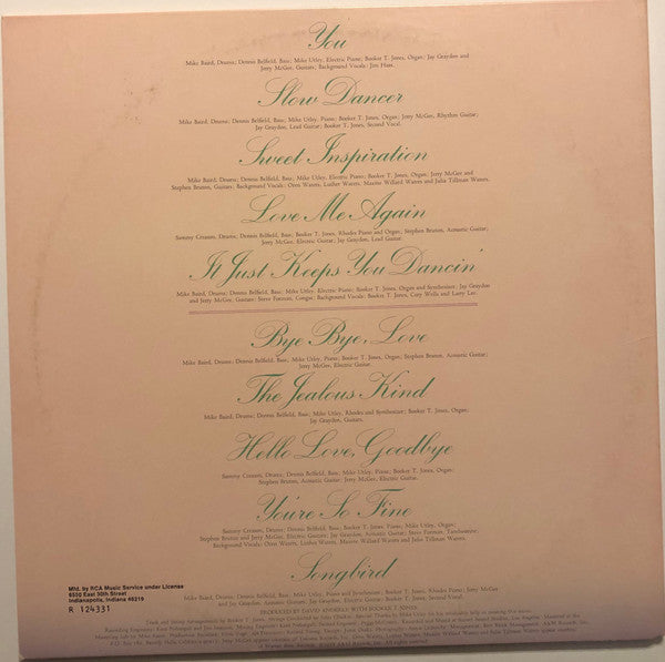 Rita Coolidge : Love Me Again (LP, Album, Club, Gat)