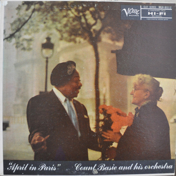 Count Basie And His Orchestra* : April In Paris (LP, Album, Mono)