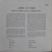 Count Basie And His Orchestra* : April In Paris (LP, Album, Mono)