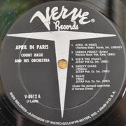Count Basie And His Orchestra* : April In Paris (LP, Album, Mono)