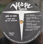 Count Basie And His Orchestra* : April In Paris (LP, Album, Mono)