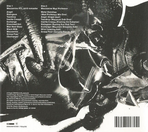 Massive Attack : Mezzanine (CD, Album, RE, RM, Bla + CD, Bla + Dlx, 20t)