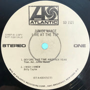 Junior Mance Guest Artist: David "Fathead" Newman : Live At The Top (LP, Promo, Ter)